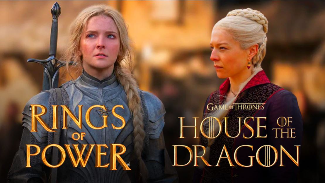 منافسة مرتقبة house of the dragon vs the rings of power