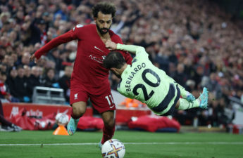 مهاجم ليفربول الدولي المصري محمد صلاح