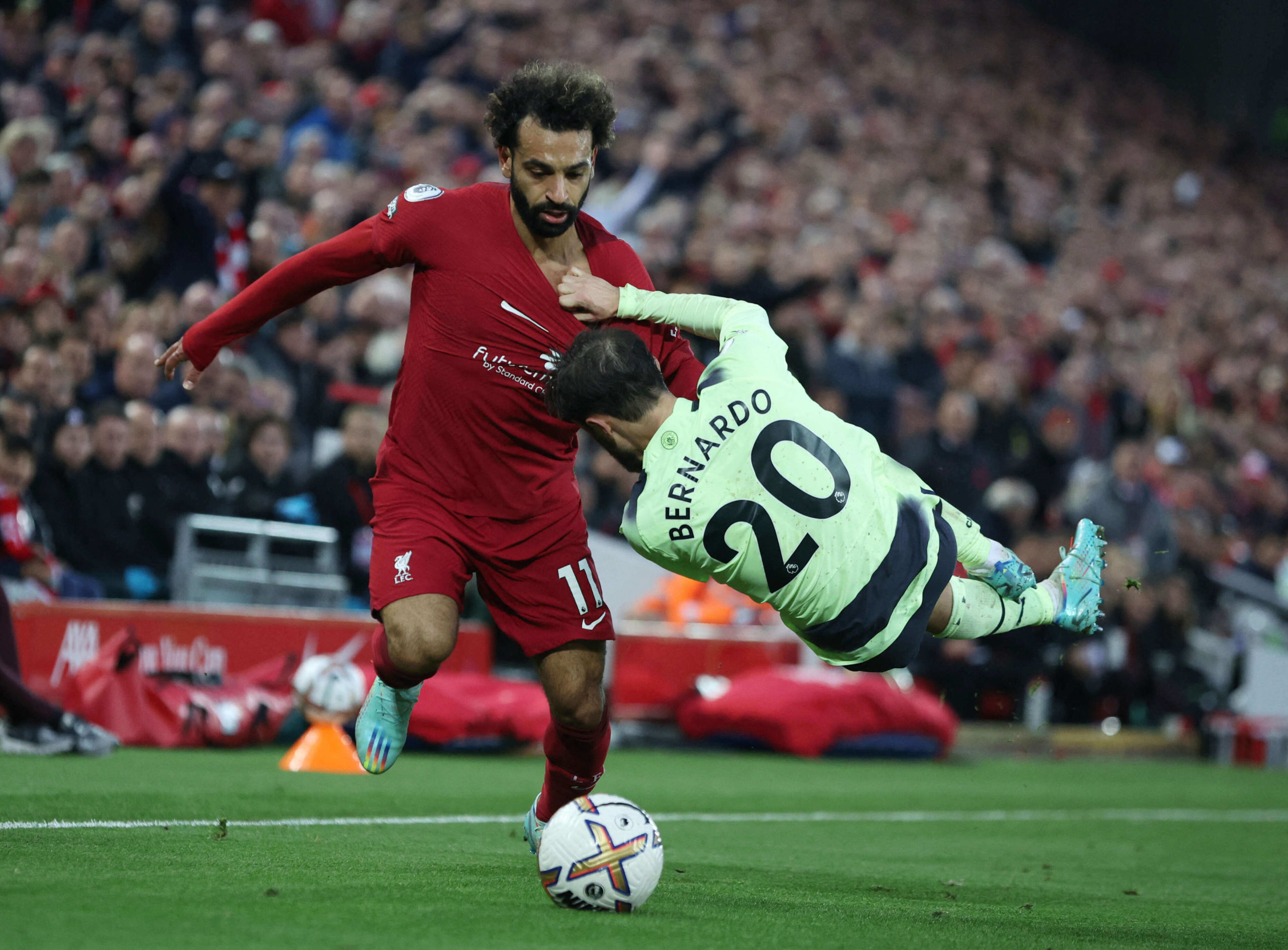 مهاجم ليفربول الدولي المصري محمد صلاح