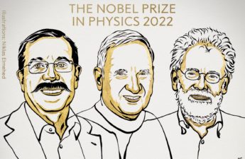 مُنحت جائزة نوبل للفيزياء الثلاثاء مناصفة إلى الفرنسي آلان أسبيه والأميركي جون كلاوسر والنمساوي أنتون زيلينغر