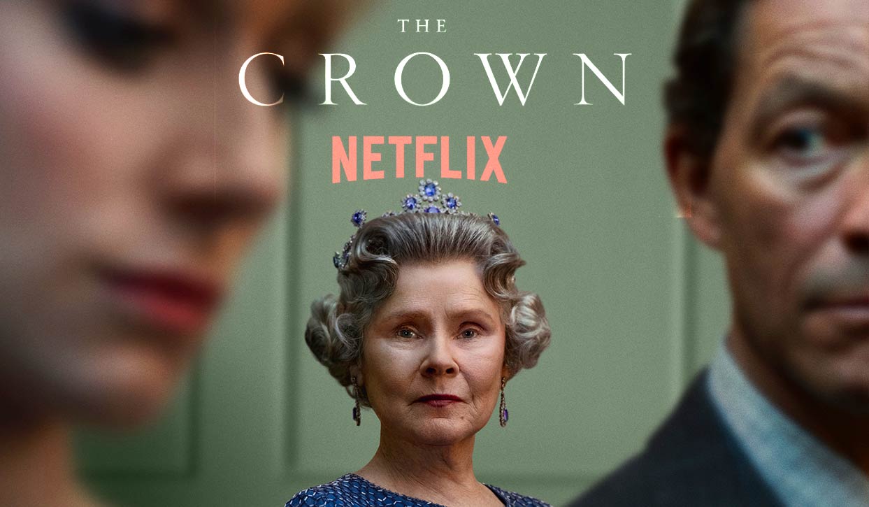 الموسم الخامس من مسلسل The Crown الذي توفره نتفليكس