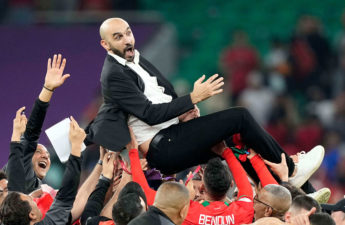 مدرب المنتخب المغربي لكرة القدم وليد الركراكي