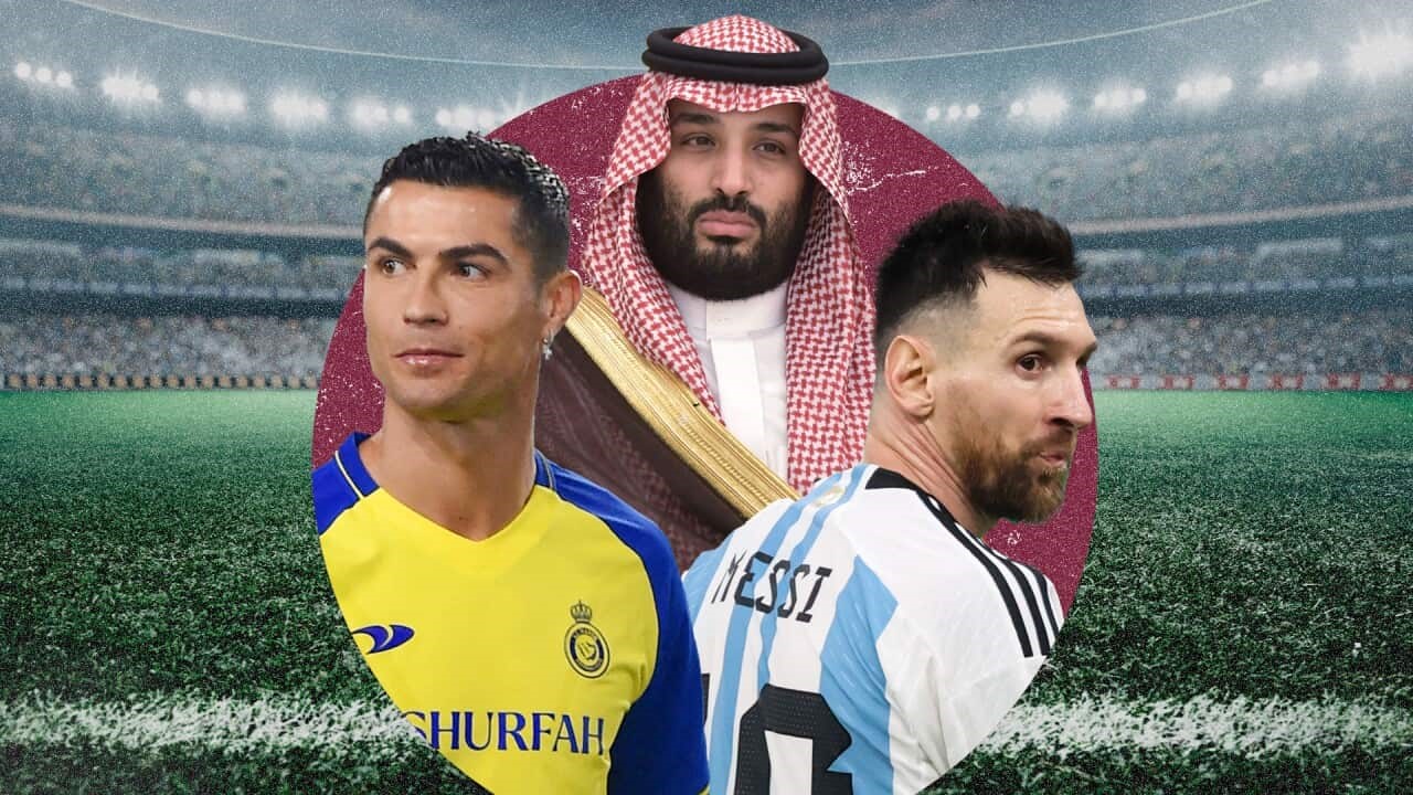 السعودية تسعى لحشد رونالدو وميسي