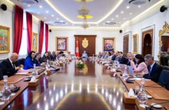 مجلس الوزراء للحكومة التونسية