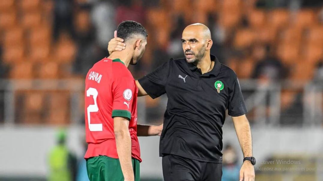 الاتحاد المغربي يجدّد الثقة بوليد الركراكي