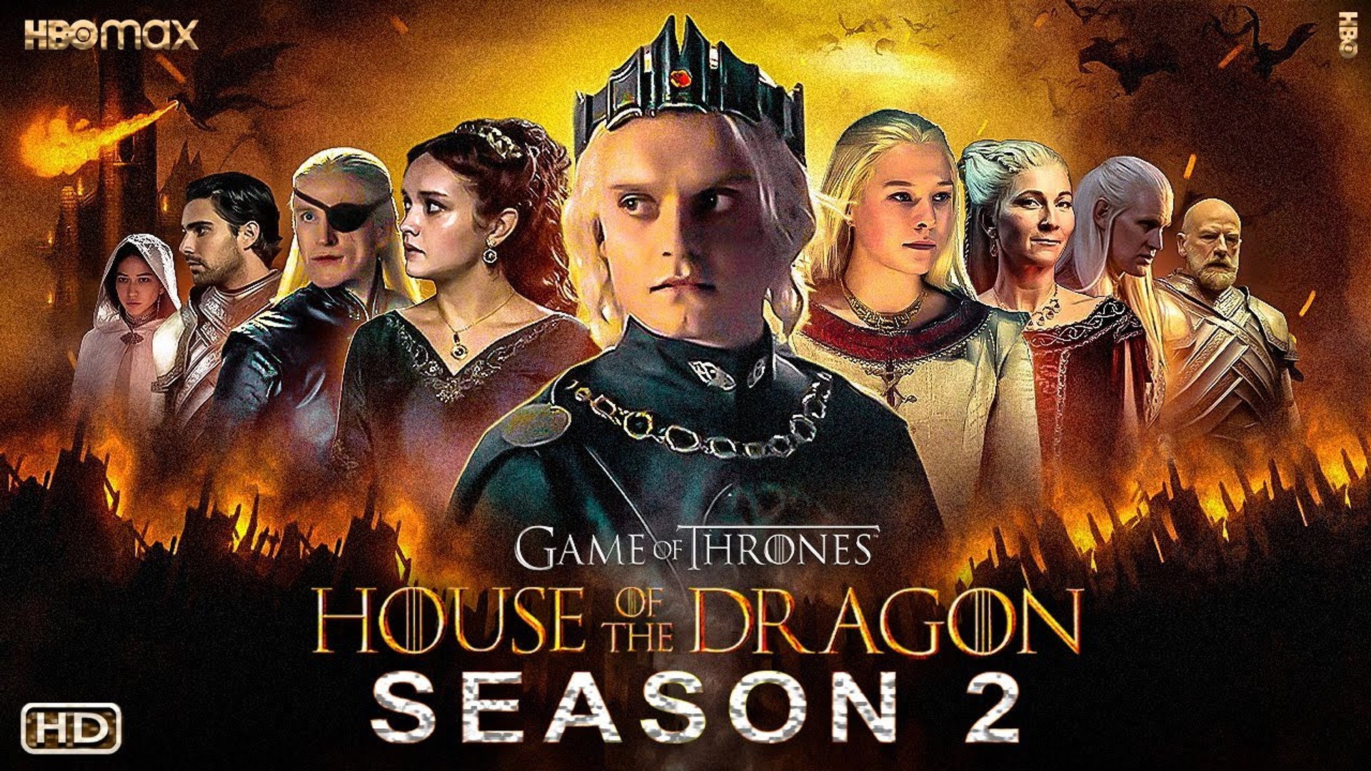 يعود مسلسل House of the Dragon بموسم ثانٍ واعد