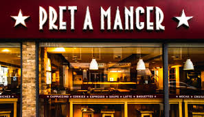 سلسلة مطاعم الشطائر والقهوة البريطانية Pret A Manger