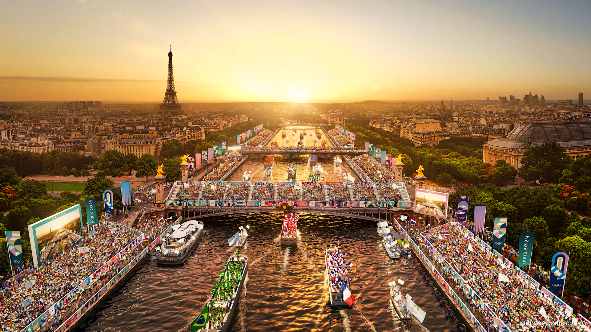 حفل افتتاح دورة الألعاب الأولمبية الصيفية في باريس