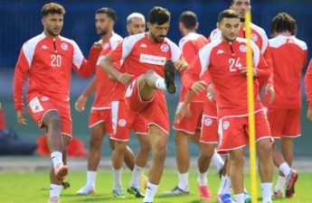 لاعبو المنتخب التونسي لكرة القدم