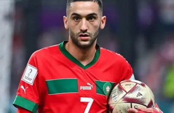 نجم المنتخب المغربي حكيم زياش